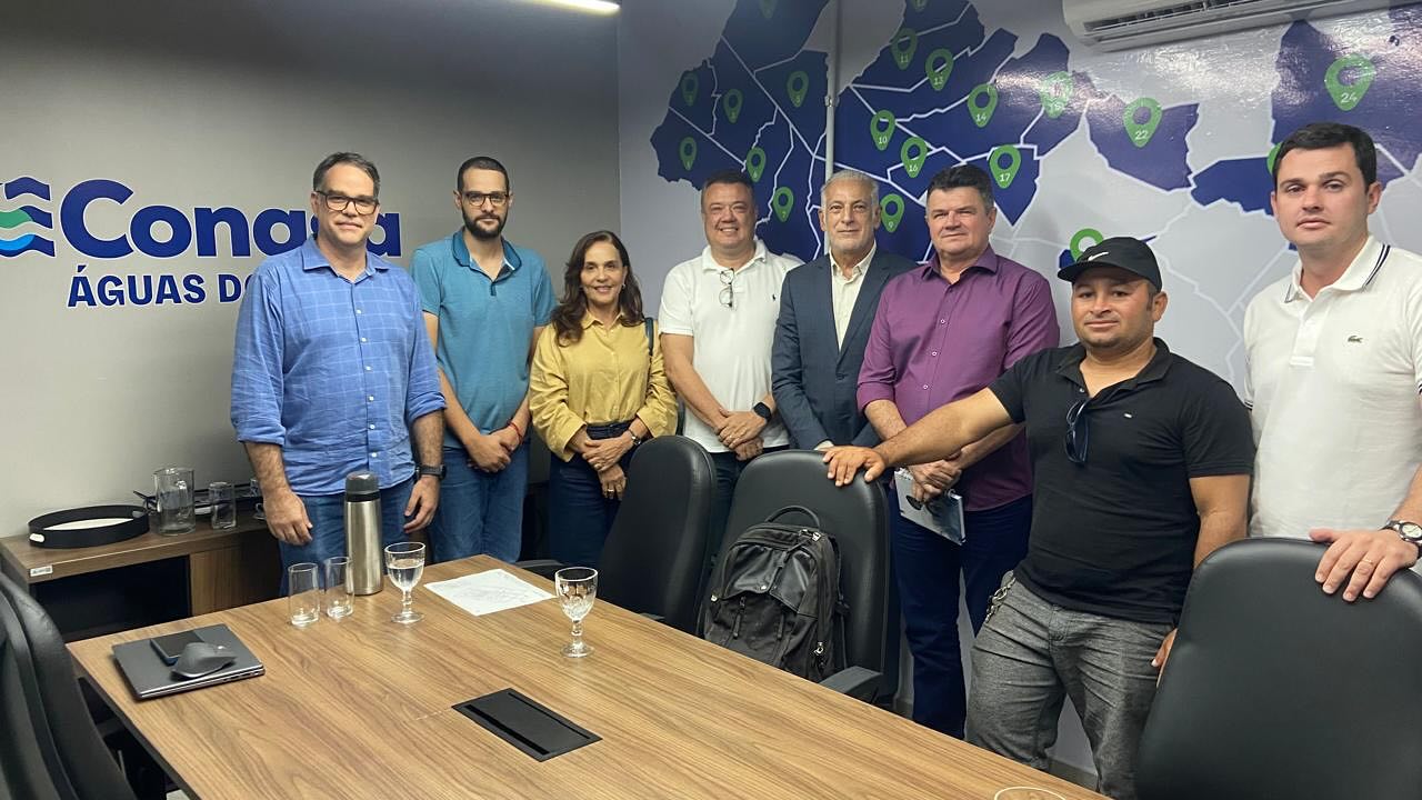 Prefeitura de Pão de Açúcar se reúne com CONASA para discutir avanços no saneamento municipal